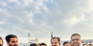 🛑कैबिनेट मंत्री बनने के बाद पहली सभा में हरीश मुंजाल क़े यहाँ पहुंचे प्रदीप बत्रा, भव्य स्वागत में लड्डुओं से तोला गया